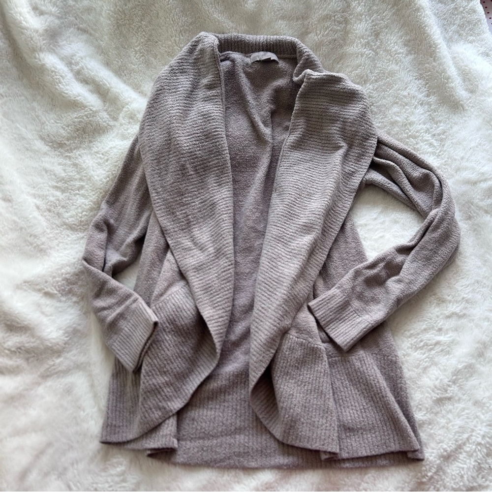 Barefoot Dreams Cozy Women's Gray Sweater